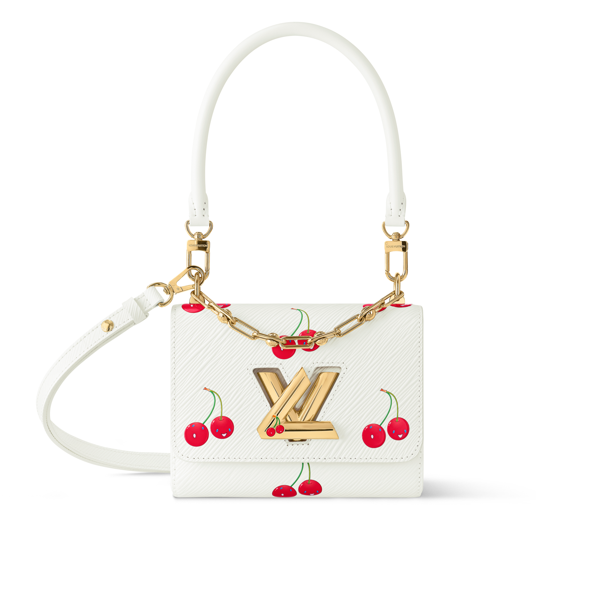 【エレガント可愛い /白】Louis Vuitton×村上隆 ツイストPM 路易威登× 村上隆合作系列- 女士包袋- LV包袋和小型皮具| 路易威